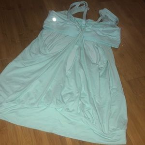 Strappy Seafoam Green Lululemon Bra Tank